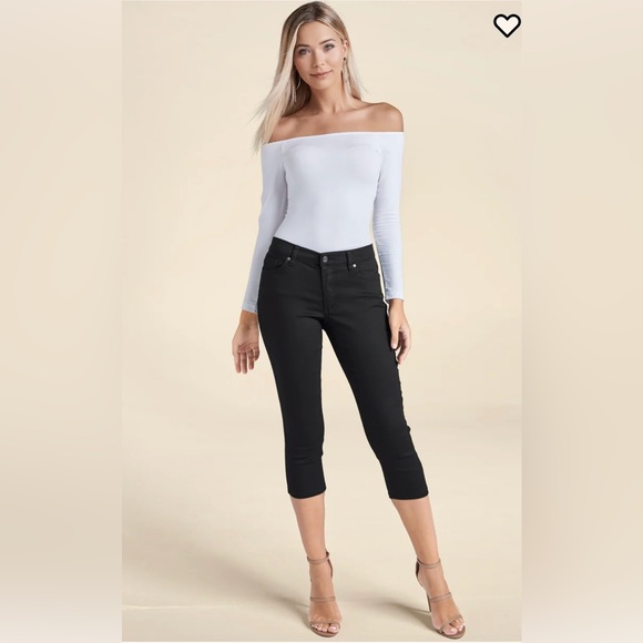 VENUS Denim - VENUS Black Cropped Women's Jeans